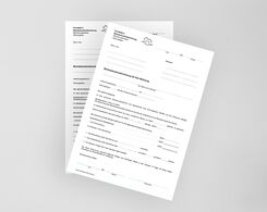 Formblatt A Betriebskostenabrechnung, versandbereit